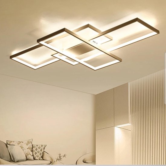 Je zal beter worden Omzet duizelig Moderne Design Led Plafondlamp Met Afstandbediening | bol.com