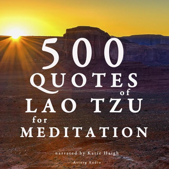 500 quotes of Lao Tsu for meditation - cover