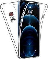 iPhone 12 Pro Max Hoesje Siliconen Transparant Full Cover
