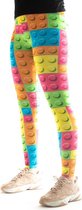 Let's Go Lego Legging van Festivalleggings - Maat S/M - Comfortabel - Ademend - Zachte Stof
