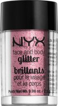 NYX Professional Makeup Face & Body Glitter - Rose - Glitter - 2,5 gr