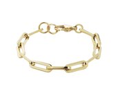 Traveller Armband Dames Edelstaal Goudkleurig 21cm 181006