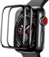 Screenprotector Glas - Tempered Glass Screen Protector - 2x Geschikt voor: 42mm Apple Watch Series 3/2/1