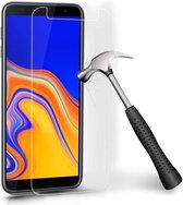 Screenprotector Glas - Tempered Glass Screen Protector Geschikt voor: Samsung Galaxy J4 2018 - 1x