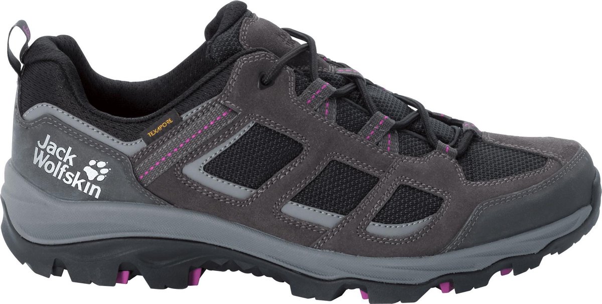 Jack Wolfskin Vojo 3 Texapore Low Wandelschoenen Dames Dark Steel 39