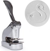 Shiny EG preegstempel | logo | Ø30 mm | Chroom
