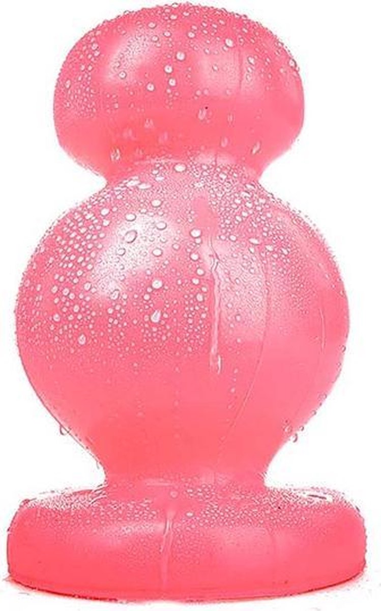 Goedkoopste BubbleToys - Babal - BubbleGum - dildo anaal Lengte 24 cm diam. Top 11,1 cm Med 14,2 cm Base 14,3 cm