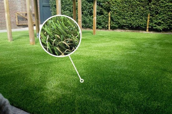verkouden worden Ten einde raad Zegevieren Top Kunstgras Grastapijt | Ibiza Kunstgras 133 x 300cm 25mm | groen  artificial grass... | bol.com
