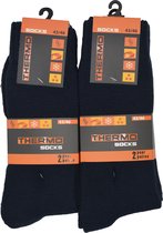 Intersocks - Thermosokken heren - Multipack 4 paar - 43/46 - marine - SKI