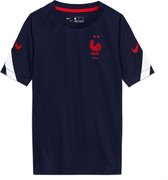 Nike Frankrijk Strike  Sportshirt - Maat 158  - Unisex - navy/wit/rood XL-158/170