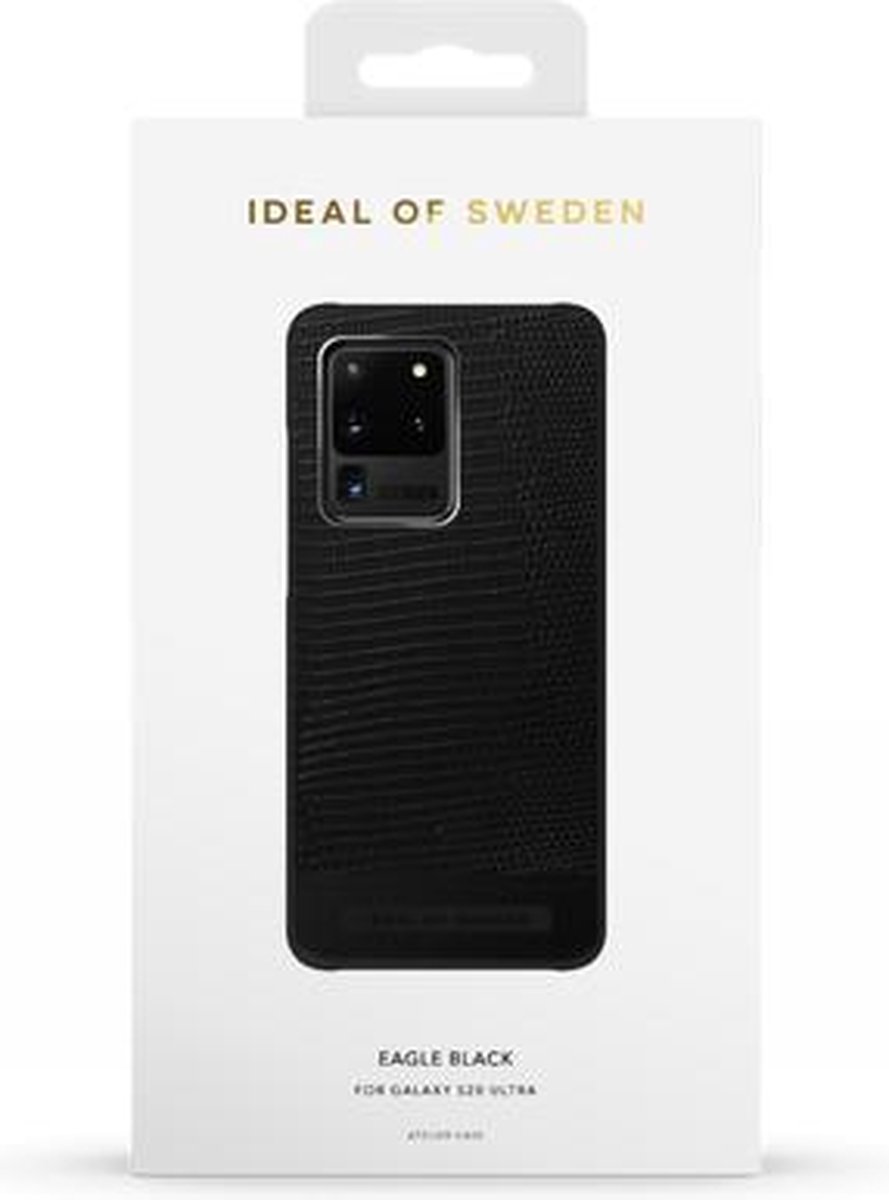 ideal of sweden atelier case unity geschikt voor samsung galaxy s20 ultra eagle black