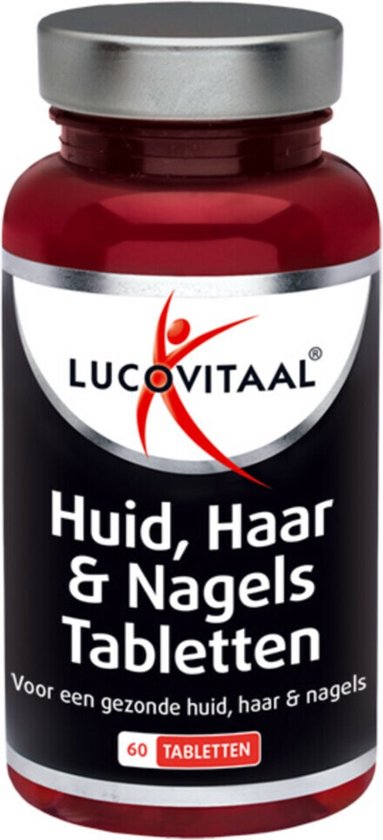 walgelijk duurzame grondstof verwennen Lucovitaal Huid, Haar & Nagels Tabletten | bol.com