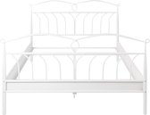 Linax bed metaal 140x200 cm, wit.