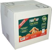 Fire Up Houtwol Aanmaakkrullen Voordeelbox 150 stuks - Milieuvriendelijk - CO2 Neutraal - Ca. 2,25 kg