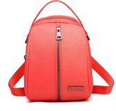 21KBarcelona  Rugtasje - Schoudertas - Handtas - Dames - Small - 5L- (2118) Zalm Oranje