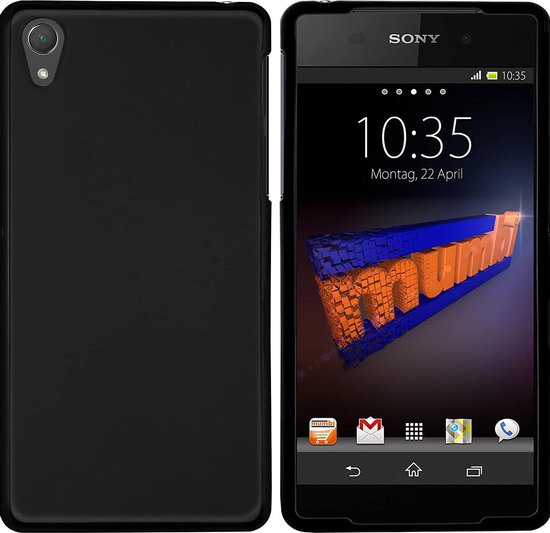 EmpX Telefoonhoesje - Back Cover - Geschikt Voor Sony Xperia Z2 - Zwart |  bol.com