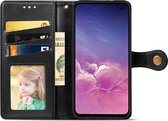 AA Commerce Telefoonhoesje - Book Case - Geschikt Voor Samsung Galaxy S10e - Zwart