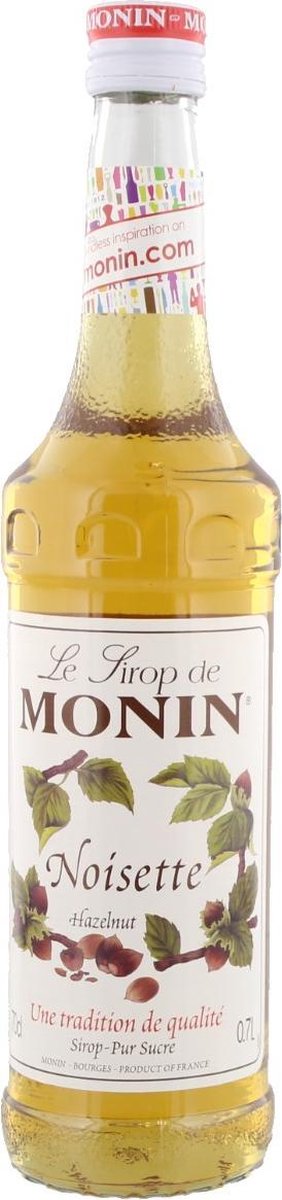 Goedkoopste Monin Koffiesiroop Hazelnoot Noisette - 70 cl