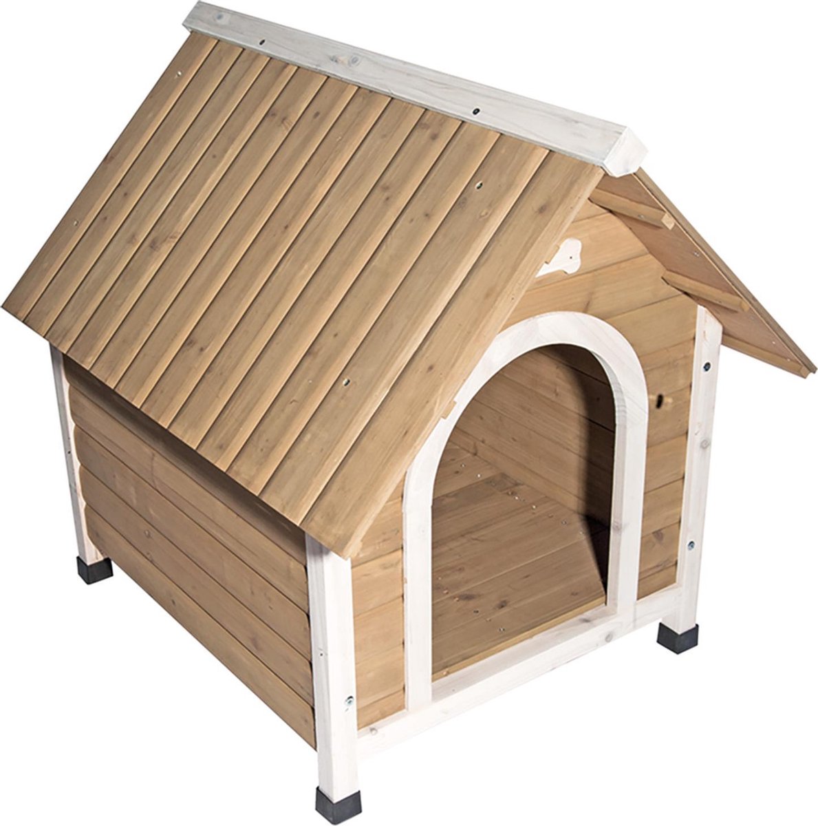 Hondenhok Vadigran /civetta 1 java (72,5x52,5x69cm) S - plastiek /rubber beschermingsvoetjes voor verhogen van duurzaamheid.-