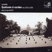Dvorak: Quatuors a cordes op 105 & 106 / Melos Quartett