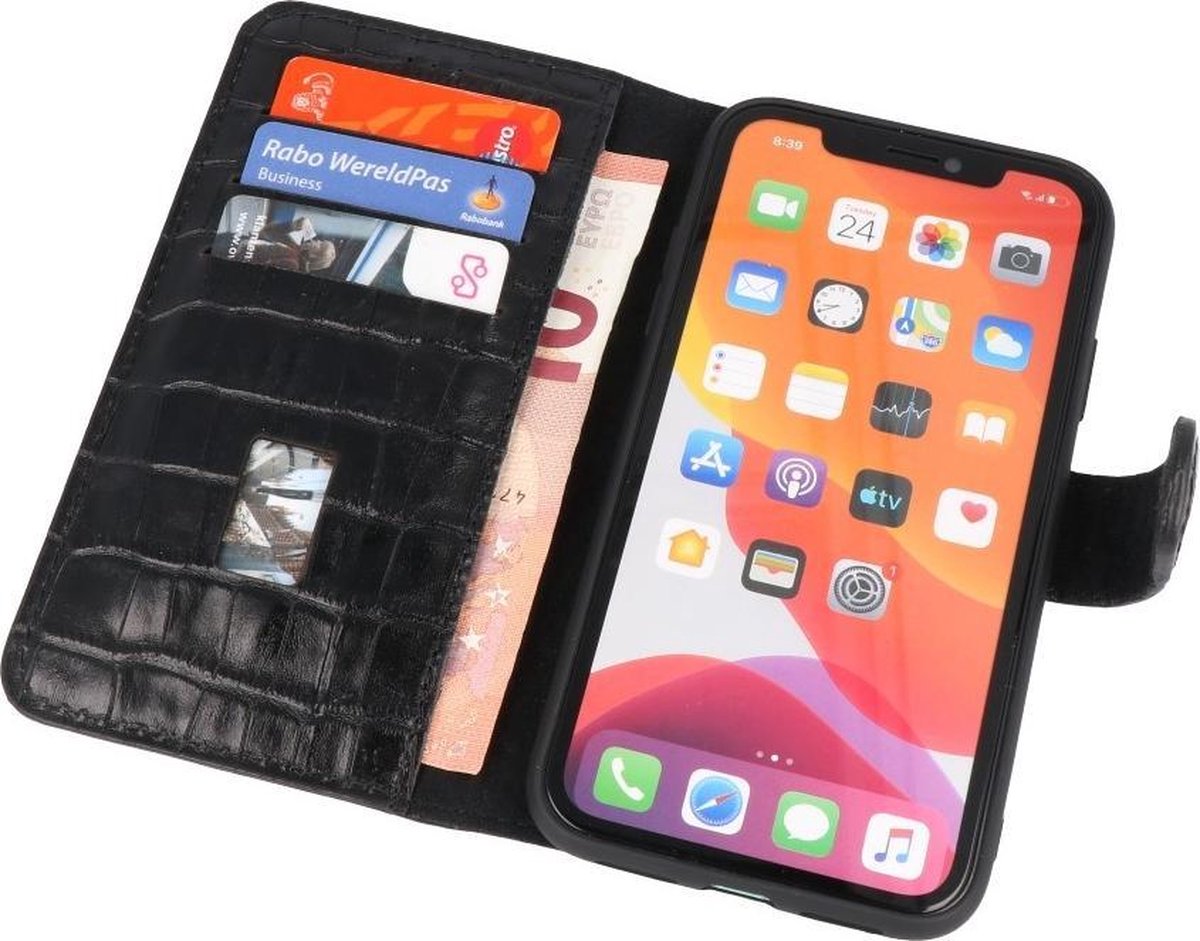 ROYALCASE Étui Cuir Python IPhone 11 Pro Max - Coque 3D Fait Main