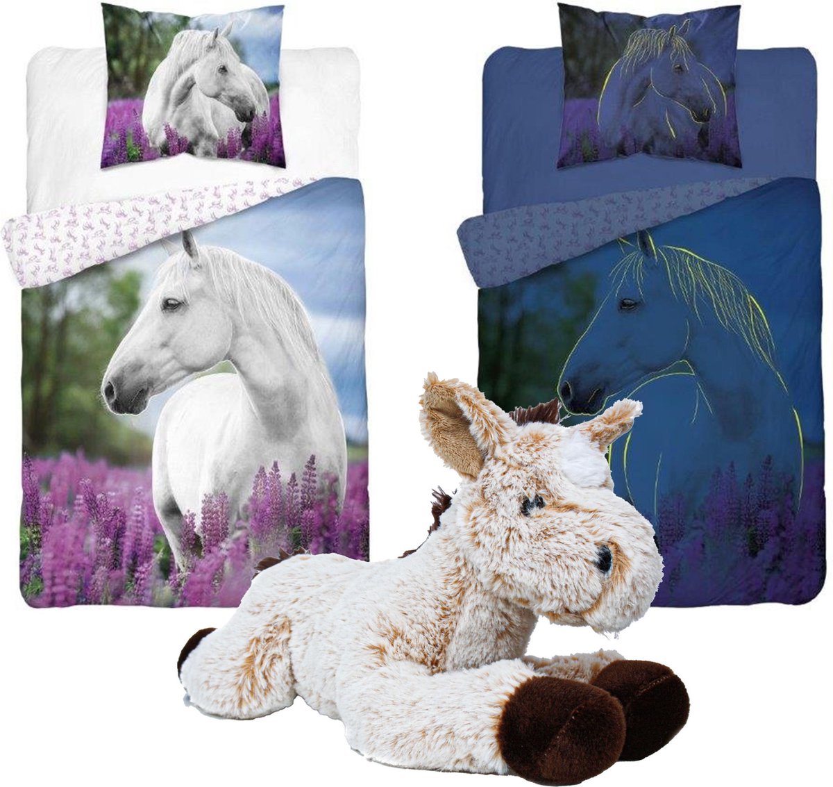 Ensemble de couette à imprimé cheval - Alibaba