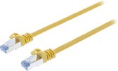 Valueline VLCP85320Y100 Cat6a S/ftp Netwerkkabel Rj45 (8/8) Male - Rj45 (8/8) Male 10.00 M Geel