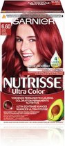 Garnier Nutrisse Haarverf - 6.60 Rouge Vibrant - Voordeelverpakking
