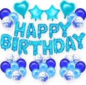 Happy Goods® Verjaardag versiering Feestpakketten Blauw jongen