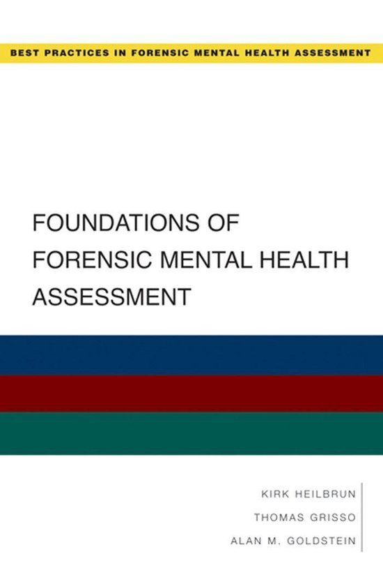 Best Practices in Forensic Mental Health Assessments - Found ... - cover
