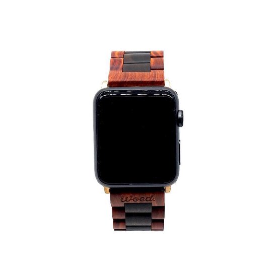 WOED | Apple watch | Houten horloge | Polsbandje | RED SANDALWOOD