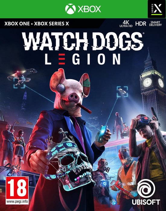 Watch Dogs Legion Videogame - Actie - Xbox One & Xbox Series X Game