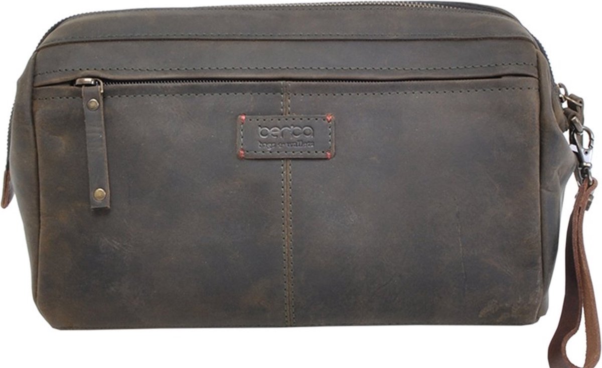Berba Leren Toilettas Barbarossa 826-040 Military