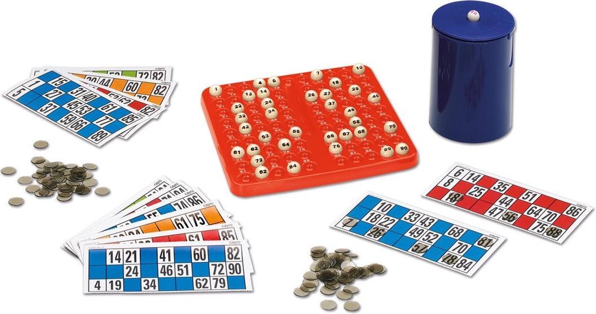 Bingo 90 Ballen Compacte Bingosysteem Reisbingo Games