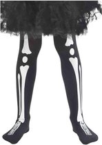Halloween Zwarte legging skelet met botten |