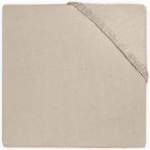 Jollein - Baby Hoeslaken Boxmatras Jersey (Nougat) - Katoen - Hoeslaken Box - 75x95cm