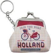 Sleutelhanger Portemonnee Klein Holland Join The Ride - Souvenir