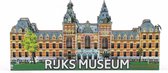 Magneet 2D MDF Rijksmuseum Amsterdam - Souvenir