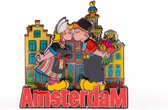Magneet 2D MDF Coating A'dam Compilatie Kussend Paartje - Souvenir