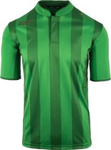 Robey Shirt Winner SS - Voetbalshirt - Green Stripe - Maat L