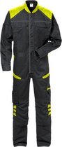 Fristads Overall 8555 Stfp - Zwart/hi-vis geel - 2XL