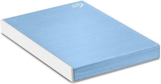 Seagate One Touch - Draagbare externe harde schijf - Wachtwoordbeveiliging - 2TB - Blauw - Seagate