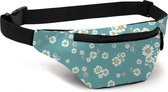 Fanny Pack Unisex Heuptas Madeliefjes MInt