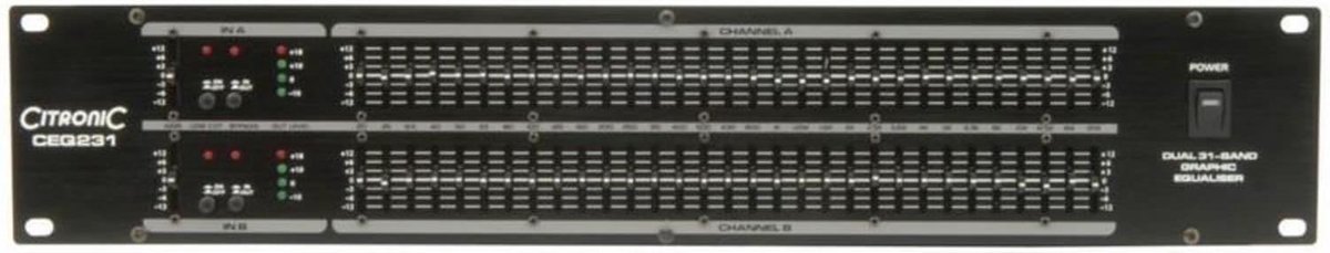 CEQ231 grafische equalizer 31-band 2-kanalen