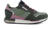 Napapijri - Vicky Nylon - Olijfgroene Sneakers - 40 - Groen