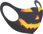 Zac's Alter Ego - Evil Pumpkin Masker - Mondkapje - Oranje