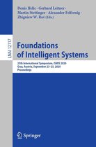 Lecture Notes in Computer Science 12117 - Foundations of Intelligent Systems