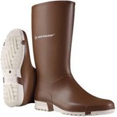 Dunlop Regenlaarzen Dames K265111 PVC - Bruin - Maat 40