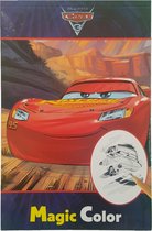 Toverblok Disney “Cars 3 Lightning McQueen” 24 pagina's - krasblok Cars kleurboek