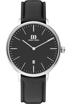 Danish Design IQ13Q1175 horloge heren - zwart - edelstaal
